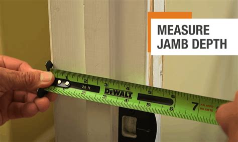 measuring door thickness for fiberglass|door jamb thickness chart.